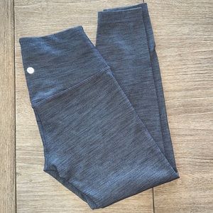 LULU lemon gray align leggings